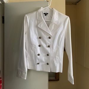 Jacob white jacket/blazer